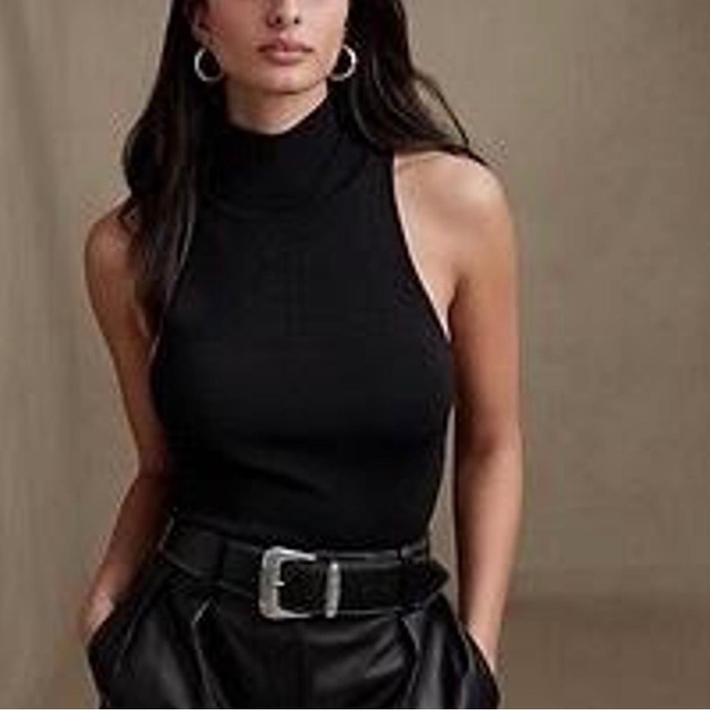 Banana republic sweater mock neck top